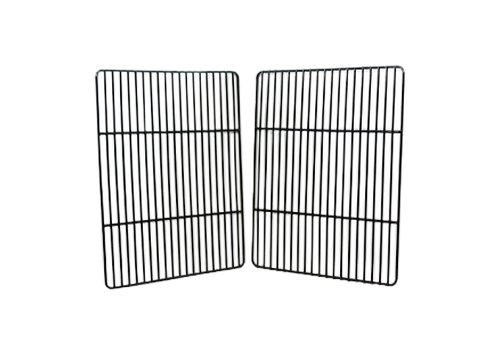 Product Cover Music City Metals 52682 Porcelain Steel Wire Cooking Grid Replacement for Gas Grill Model Kenmore 415.16128010, Set of 2