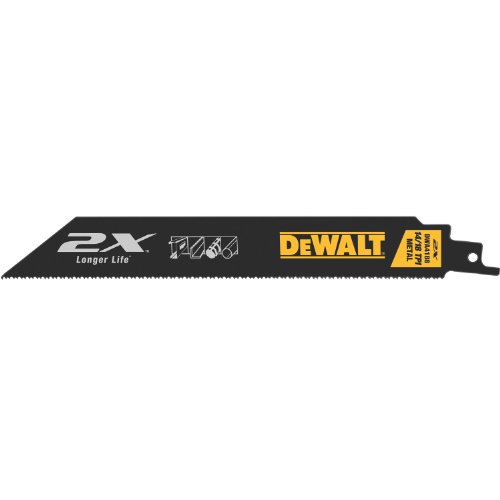 Product Cover DEWALT Reciprocating Saw Blades, 8-Inch, 14/18TPI, 5-Pack (DWA4188)