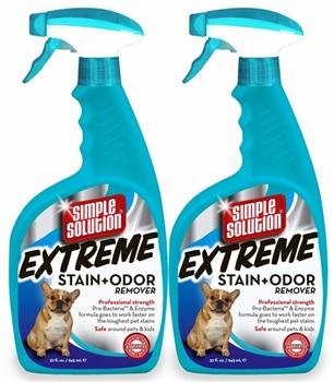 Product Cover Simple Solution Extreme Stain Odor Remover Spray (64 fl oz) 2 Pack
