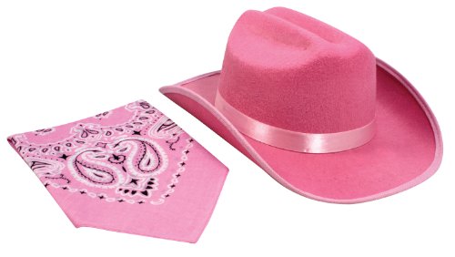 Product Cover Aeromax CBP-HAT Junior Cowboy Hat with Bandanna, Pink
