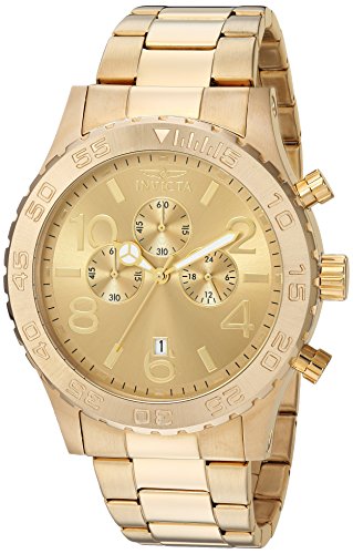 Product Cover Invicta Men's 1270 Specialty Chronograph 18k Gold Ion-Plated Stainless Steel Watch