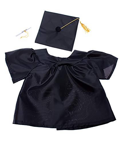 Product Cover Graduation Gown w/Hat & Scroll Outfit Teddy Bear Clothes Fits Most 14