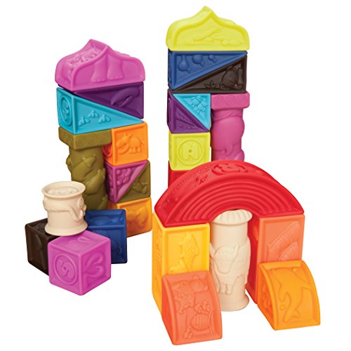 Product Cover B. Toys Elemenosqueeze A To Z Architectural Blocks