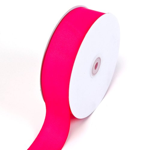 Product Cover Creative Ideas Solid Grosgrain Ribbon, 1-1/2-Inch by 50-Yard, Hot Pink