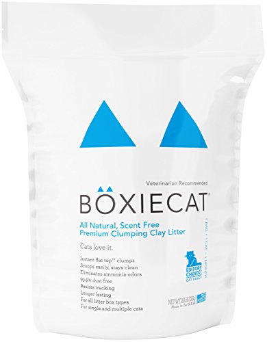 Product Cover Boxiecat Premium Clumping Clay Cat Litter, 16-pounds
