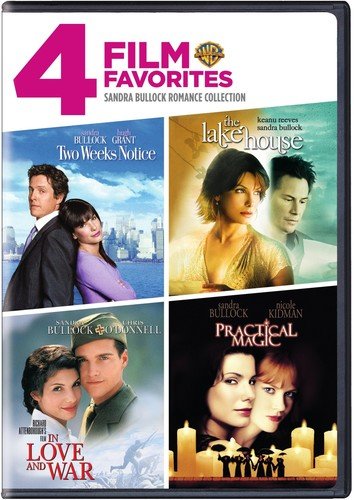 Product Cover 4 Film Favorites: Sandra Bullock (In Love and War, The Lake House, Practical Magic, Two Weeks Notice)