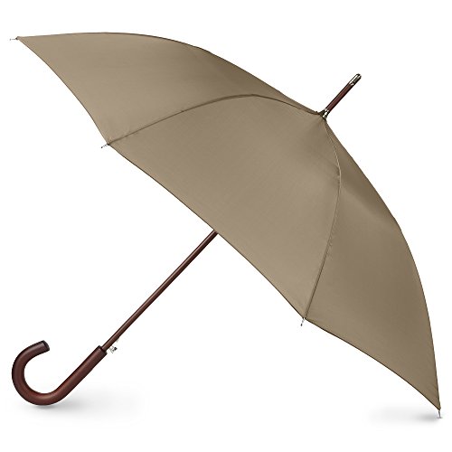 Product Cover totes Auto Open Wooden Stick Umbrella,  British Tan,  One Size