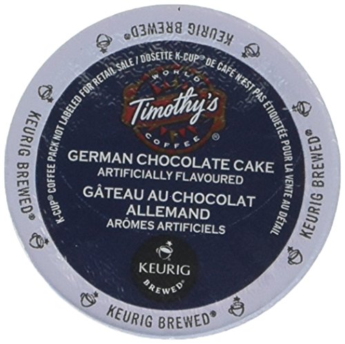 Product Cover Timothy's German Chocolate Cake Flavored Coffee 1 Box of 24 K-Cups