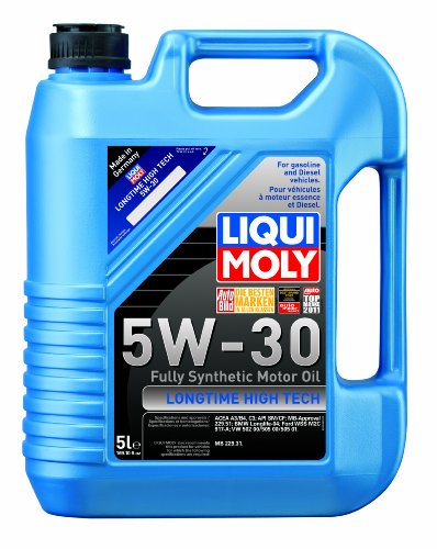 Product Cover Liqui Moly 2039 Longtime High Tech 5W-30 Synthetic Motor Oil - 5 Liter Jug