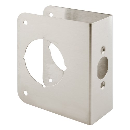 Product Cover Defender Security U 9590 Lock and Door Reinforcer, Stainless Steel - Fits 1-3/4
