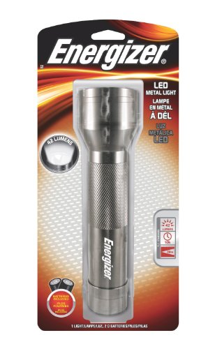 Product Cover Energizer 6 LED Metal Flashlight with Non-Slip Textured Grip (Batteries Included)