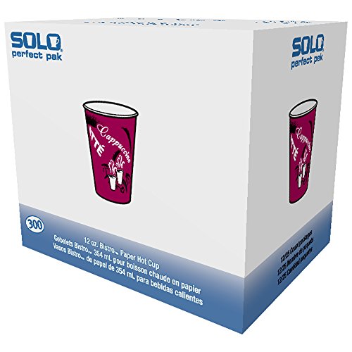 Product Cover Solo OF12BI-0041 12 oz Bistro SSP Paper Hot Cup (Case of 300)