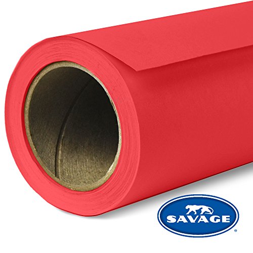 Product Cover Savage Seamless Background Paper - #8 Primary Red (107 in x 36 ft)