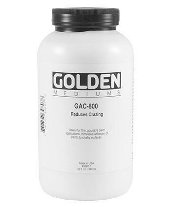 Product Cover Golden Acryl Med 32 Oz Gac-800 Acrylic White