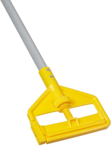 Product Cover Rubbermaid Commercial Products Invader Side Gate Wet Mop Handle, 54-Inch, Fgh145000000