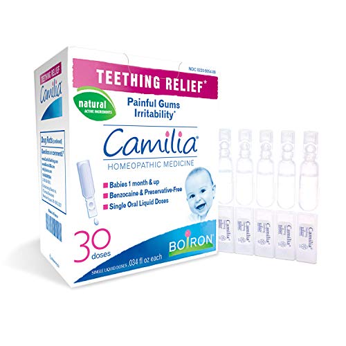Product Cover Boiron Camilia, 30 Doses, Homeopathic Medicine for Teething Relief