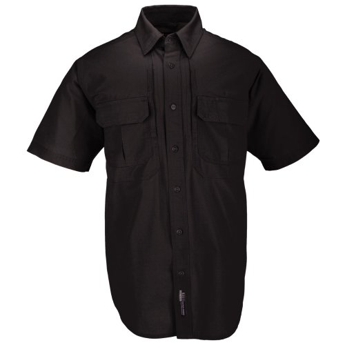 Product Cover 5.11 Tactical Men's Short Sleeve Low Profile Design Button Up Polo Shirt, Cotton Fabric, Style 71152