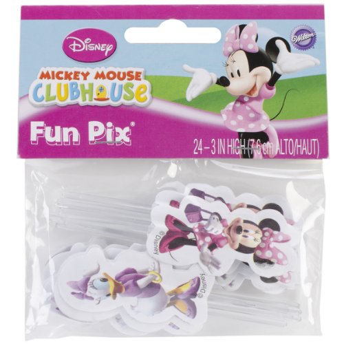 Product Cover Wilton Minnie Mouse/Daisy Duck Cupcake Fun Pix, 24 Count