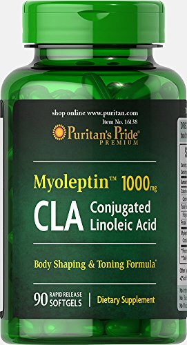 Product Cover Puritan's Pride Myo-Leptin CLA 1000 mg-90 Softgels