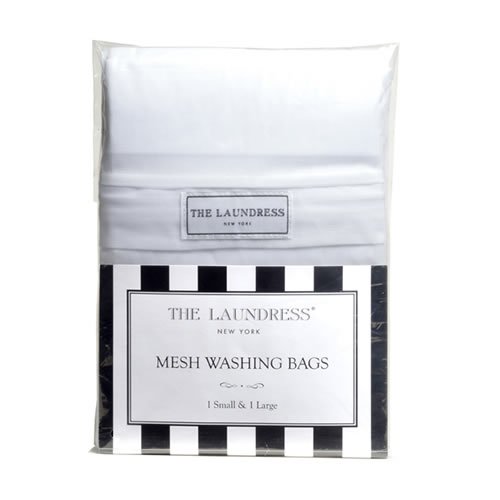 Product Cover The Laundress - Mesh Washing Bags, 1 Small & 1 Large, 100% Nylon, Covered Zipper
