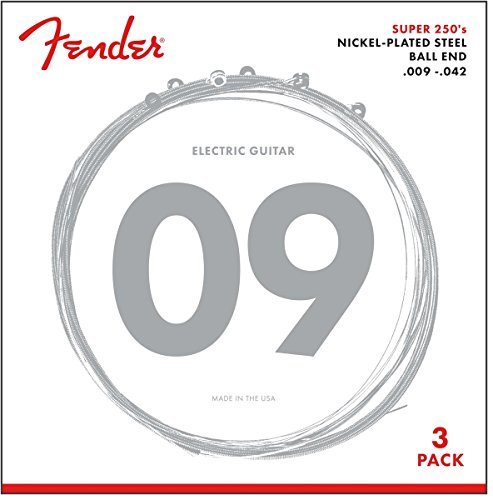 Product Cover Fender Super 250's Nickel-Plated Steel Strings (3-Pack)