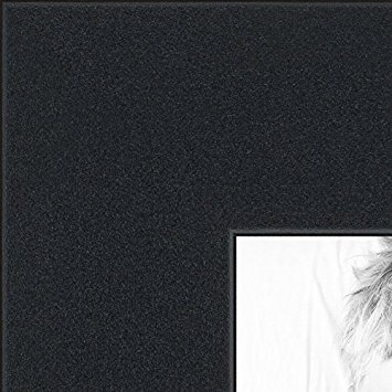 Product Cover ArtToFrames 18x18 inch Satin Black Picture Frame, 2WOMFRBW26079-18x18
