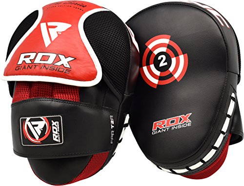 Product Cover RDX Boxing Hook & Jab Pads MMA Thai Strike Kick Shield Training Punching Focus Mitts Target
