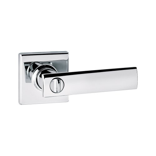 Product Cover Kwikset Vedani Bed/Bath Lever Lever in Polished Chrome - 97300-787