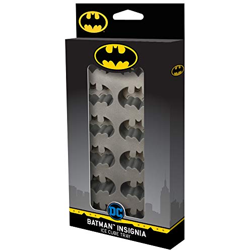 Product Cover ICUP DC Comicc' Batman Molded Rubber Ice Cube Tray, Grey