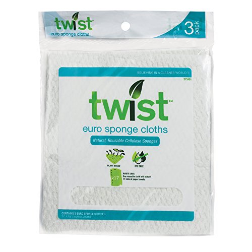 Product Cover Twist 273461 2.4 OZ European Sponge Cloth (Pack of 3)