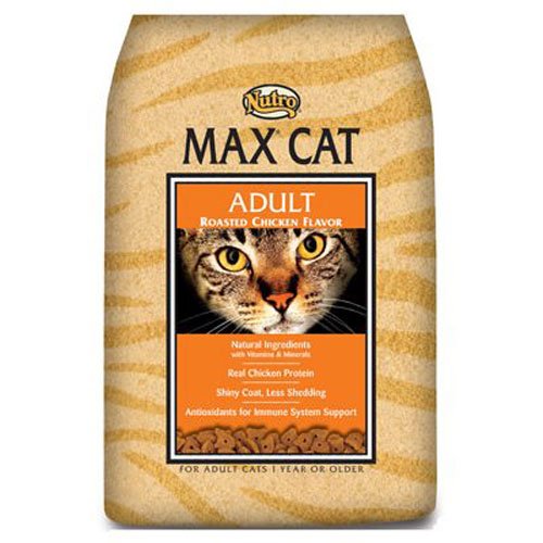 Product Cover Nutro Max Cat Adult Dry Cat Food, Roasted Chicken, (1) 6 Lbs.; Rich In Nutrients And Full Of Flavor; Supports Healthy Joints & Healthy Skin And Coat