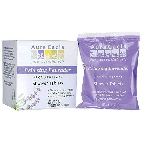 Product Cover Shower Tablets Relaxing Lavender 3 Ct