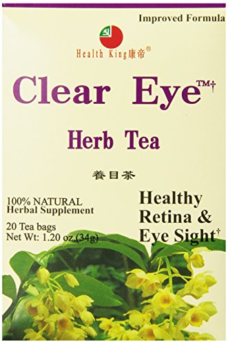 Product Cover Health King Clear Eye Herb Tea, Teabags, 20 Count Box