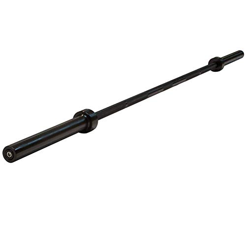Product Cover Body-Solid Tools Olympic Straight Bar (OB86B), 7 Feet, Black