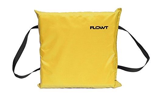 Product Cover Flowt 40103 Type IV Throwable Floatation Foam Cushion, USCG Approved, Yellow