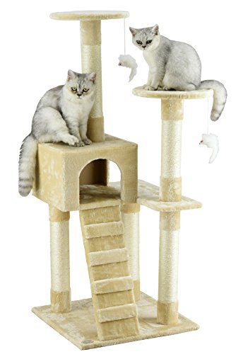 Product Cover Go Pet Club Cat Tree Furniture Beige
