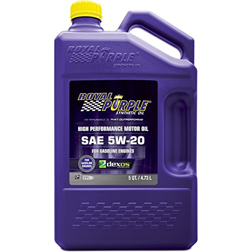Product Cover Royal Purple 51520 API-Licensed SAE 5W-20 High Performance Synthetic Motor Oil - 5 qt.