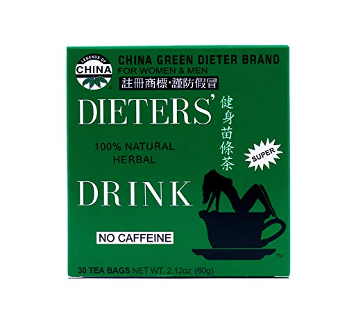 Product Cover Uncle Lee's China Green Dieters Tea Caffeine Free - 30 Tea Bags 2.12 oz
