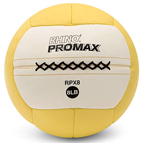 Product Cover Champion Sports RPX8 Rhino Promax Slam Balls, 8 lb, Soft Shell with Non-Slip Grip, Exercise Ball Set for Crossfit, Plyometrics, Cross Training