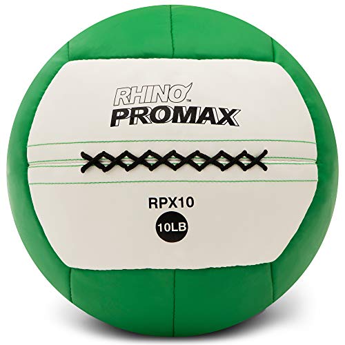 Product Cover Champion Sports RPX10 Rhino Promax Slam Balls, 10 lb, Soft Shell with Non-Slip Grip, Exercise Ball Set for Crossfit, Plyometrics, Cross Training