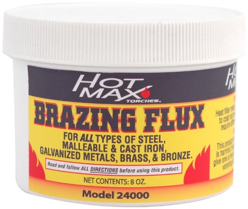 Product Cover Hot Max 24000 Brazing Flux Powder, 8-Ounce