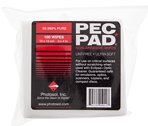 Product Cover PEC-PAD Photowipes for Photographic Emulsion, 100 Sheets 4x4