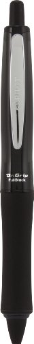 Product Cover PILOT Dr. Grip FullBlack Refillable & Retractable Ballpoint Pen, Medium Point, Black Ink, Single Pen (36193)