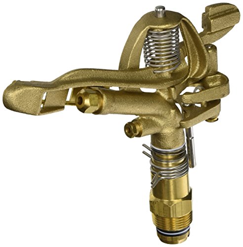Product Cover Underhill SI100P 1-Inch Part Circle Brass Impact Sprinkler, 71-Foot Coverage Radius