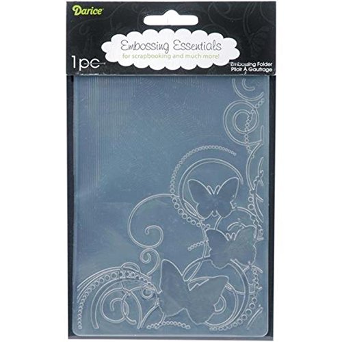 Product Cover Darice 1216-64 Embossing Folder, 4.25 by 5.75-Inch, Bear Corner Design