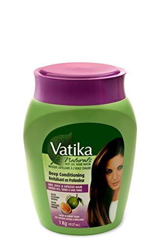 Product Cover Dabur Vatika Naturals Hot Oil Deep Conditioning Hair Mask (olive) 1Kg
