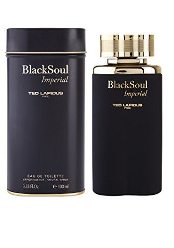 Product Cover Ted Lapidus Black Soul Imperial Men Eau De Toilette Spray, 3.33 Ounce