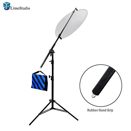 Product Cover LimoStudio Photo Studio Lighting Reflector Arm Stand Reflector Stand Holder Boom Arm, AGG812