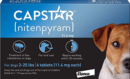 Product Cover Capstar Fast-Acting Oral Flea Treatment for Dogs