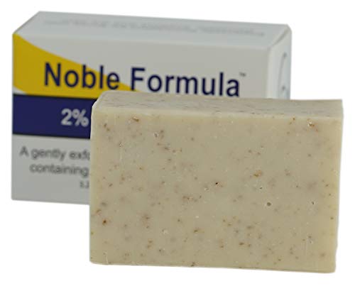 Product Cover Noble Formula 2% Pyrithione Zinc (ZnP) Vegan Mango and Cocoa Butter Bar Soap, 3.25 oz